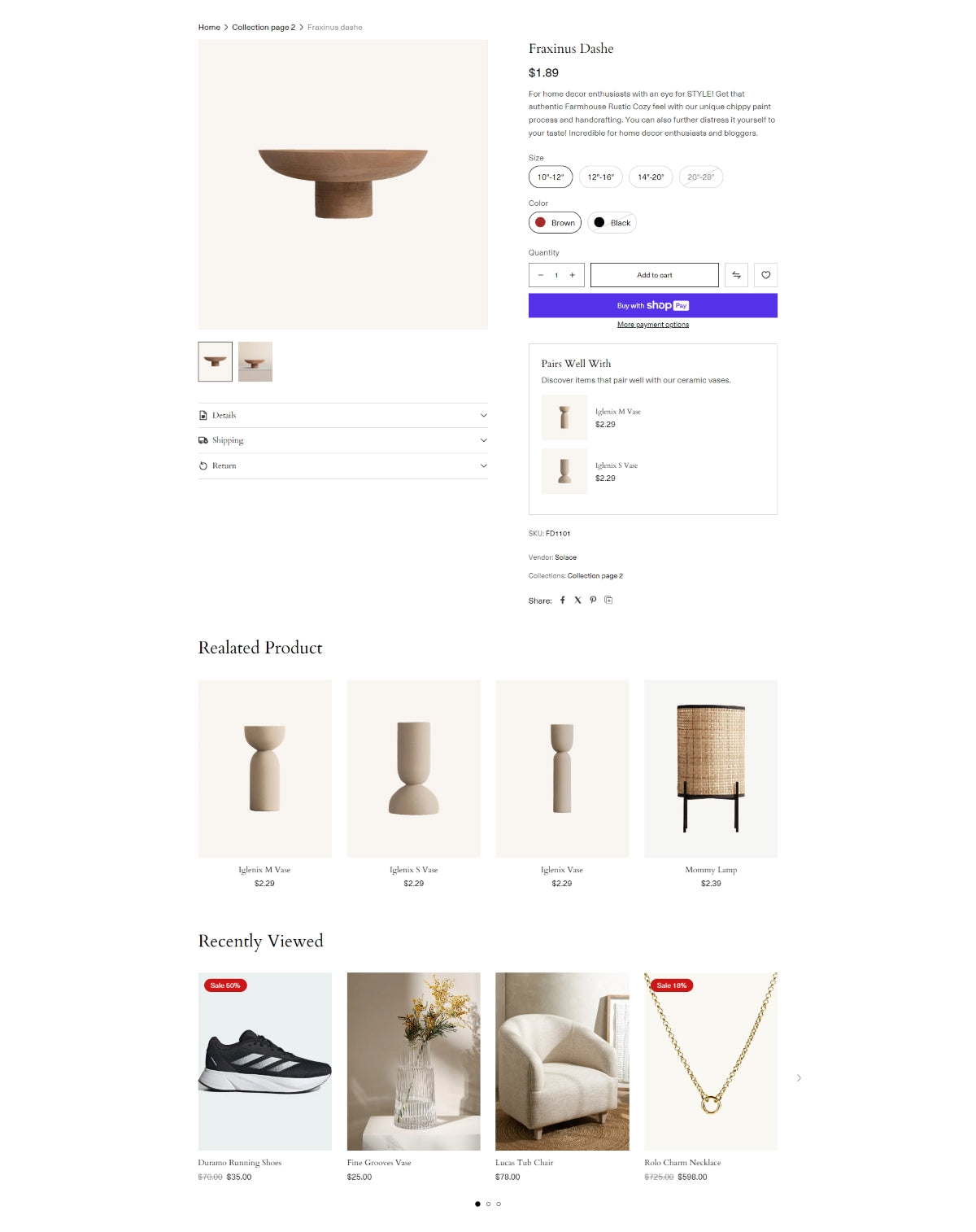 Arts and crafts - Product 16
