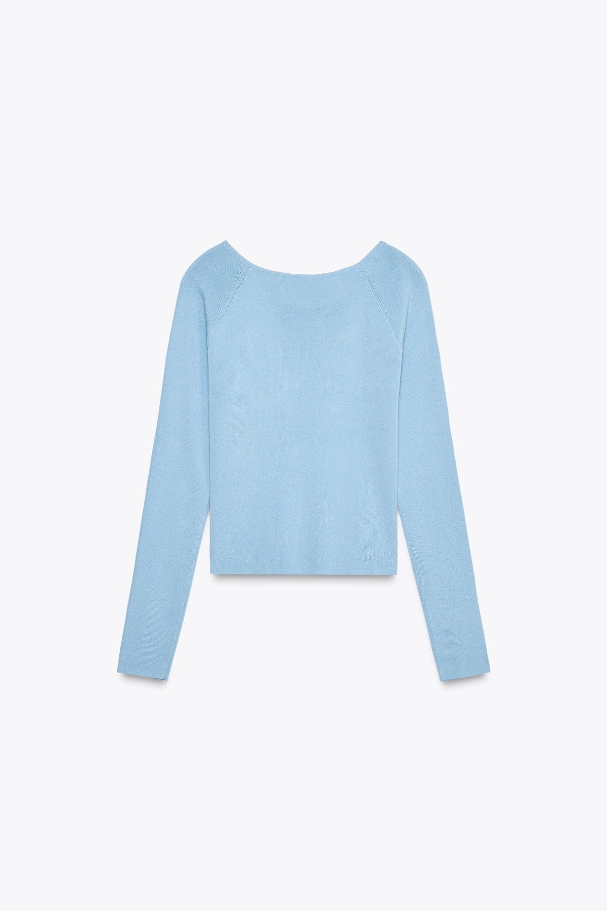 Gathered knit top