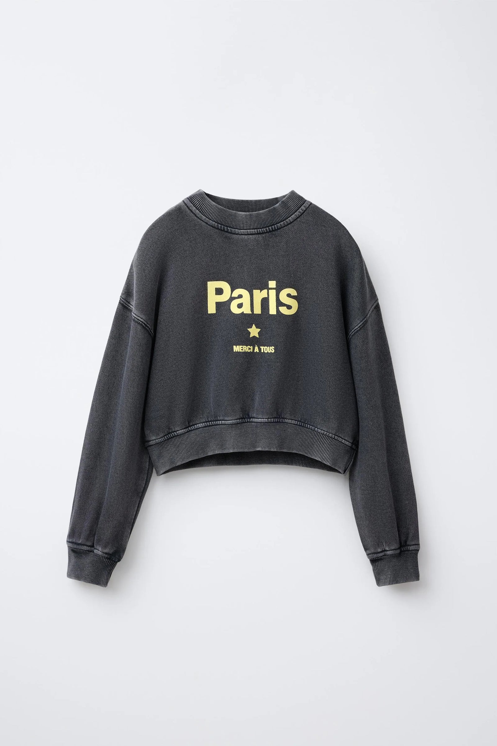 Slogan sweatshirt