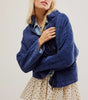Dolman quilted knit