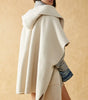 Cozy hooded kimono