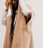 Cozy hooded kimono
