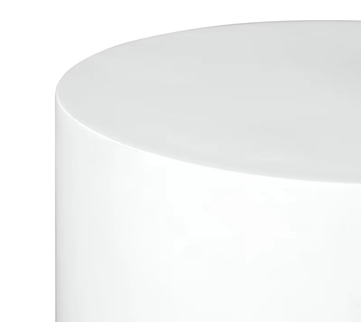 Mara White Concrete Side Table