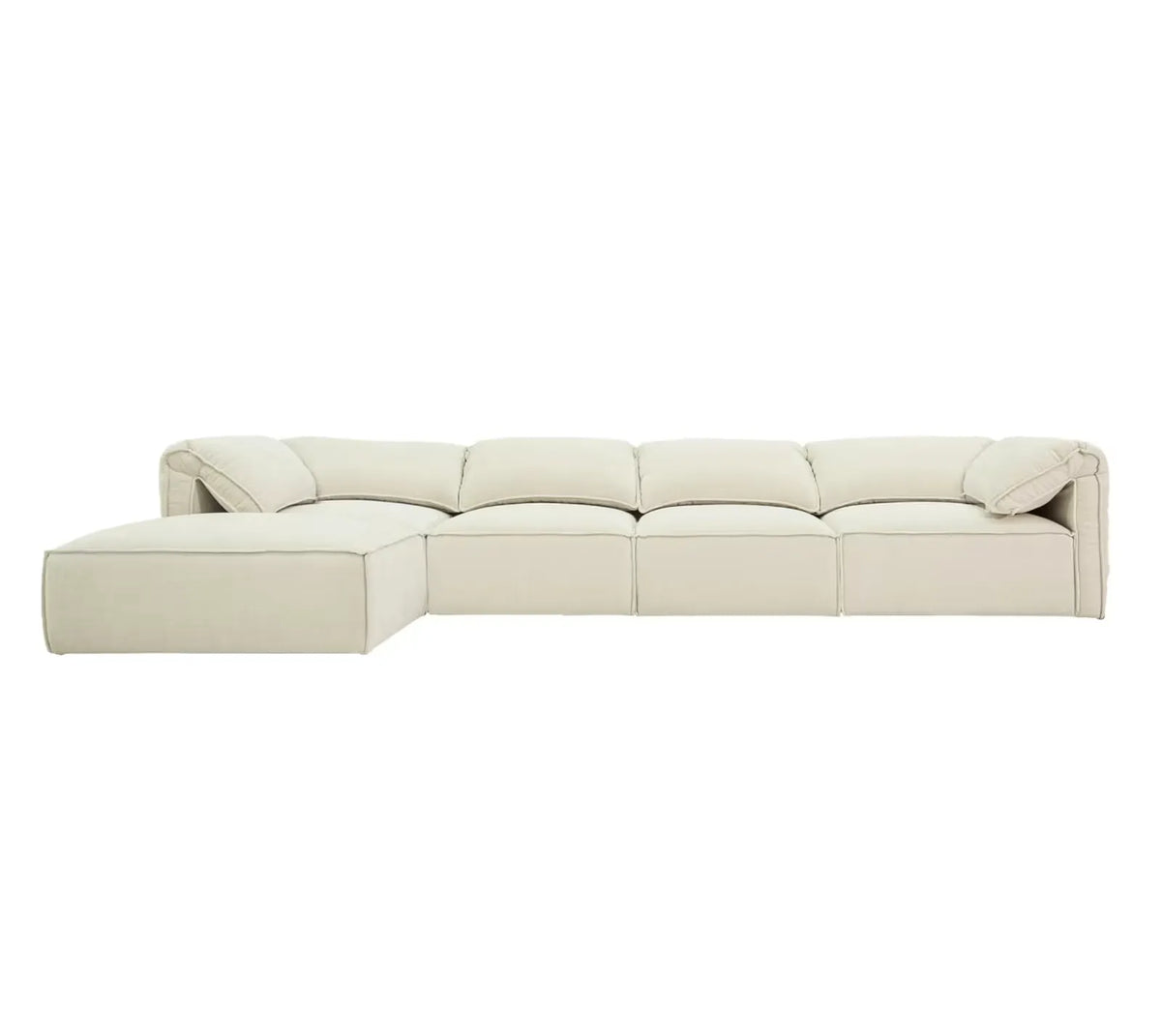 Kai Tribute Shell Modular Sofa - 4 Seater and Ottoman