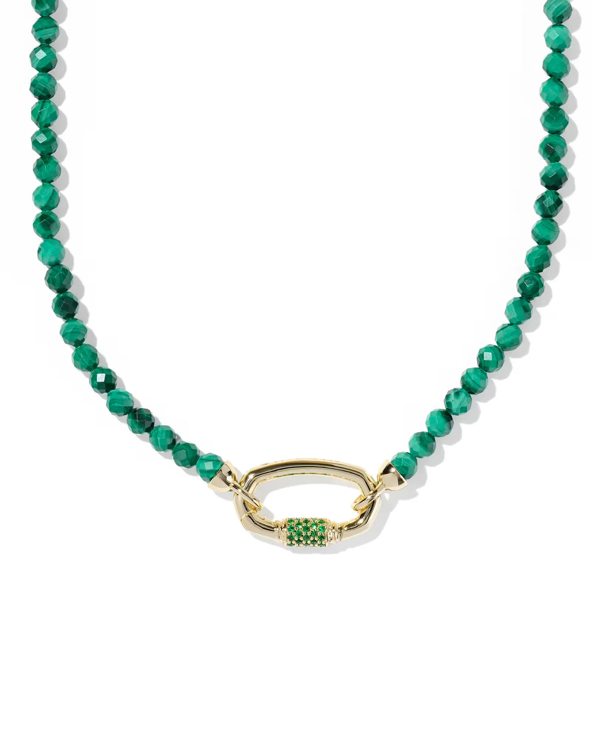 Emery Gold Beaded Strand Necklace