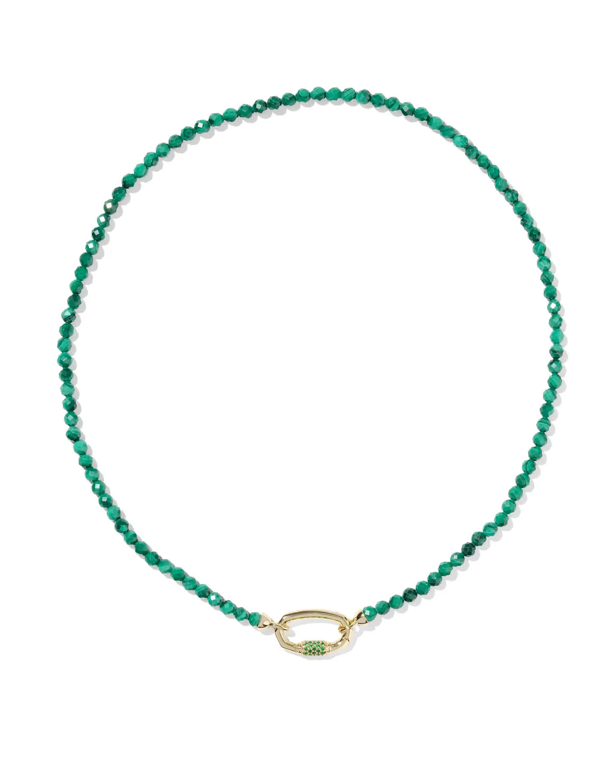 Emery Gold Beaded Strand Necklace