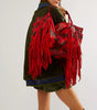 Camuffare fringe tote