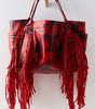 Camuffare fringe tote