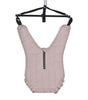 Flounce doorway jumper taupe