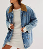 We the free denim barn coat