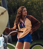 Hit the slopes colorblock pullover