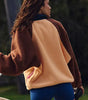 Hit the slopes colorblock pullover