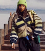 Hit the slopes printed fleece jacket