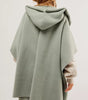 Cozy hooded kimono
