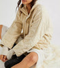 Dolman quilted knit