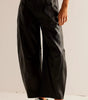 Rise barrel jeans