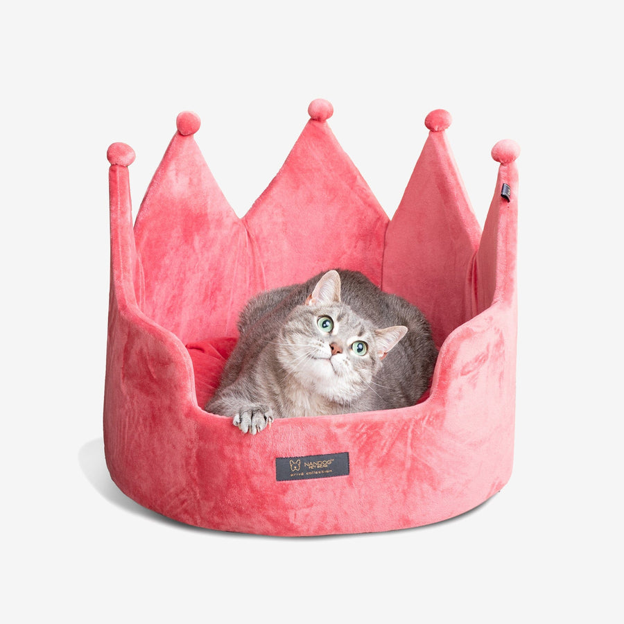 Crown dog & cat fun bed