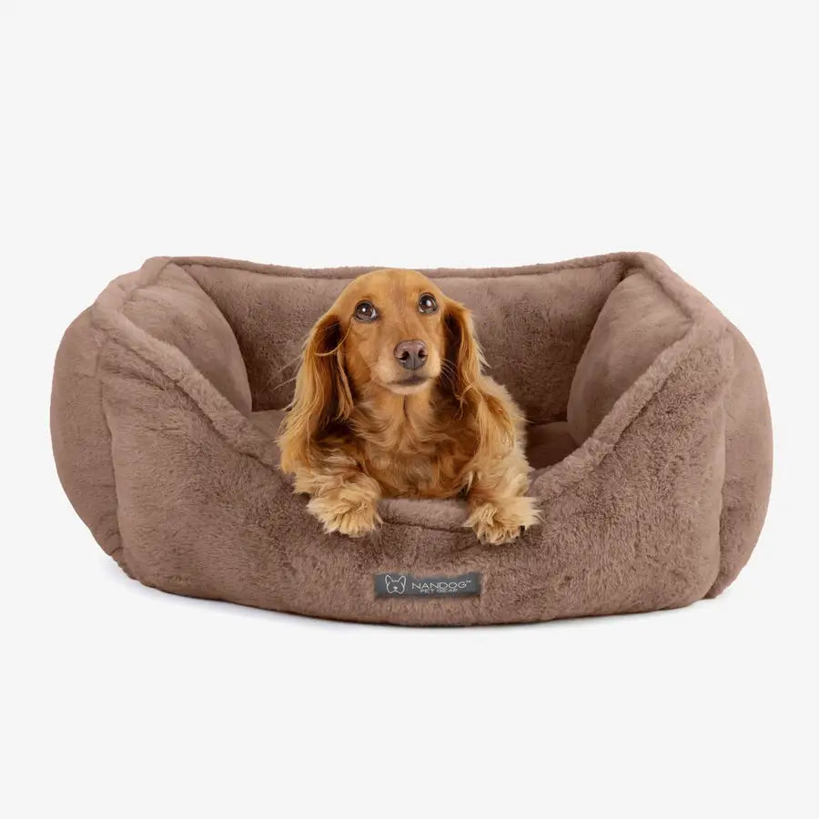 Cloud reversible dog & cat bed