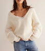 Cuddle v neck sweater