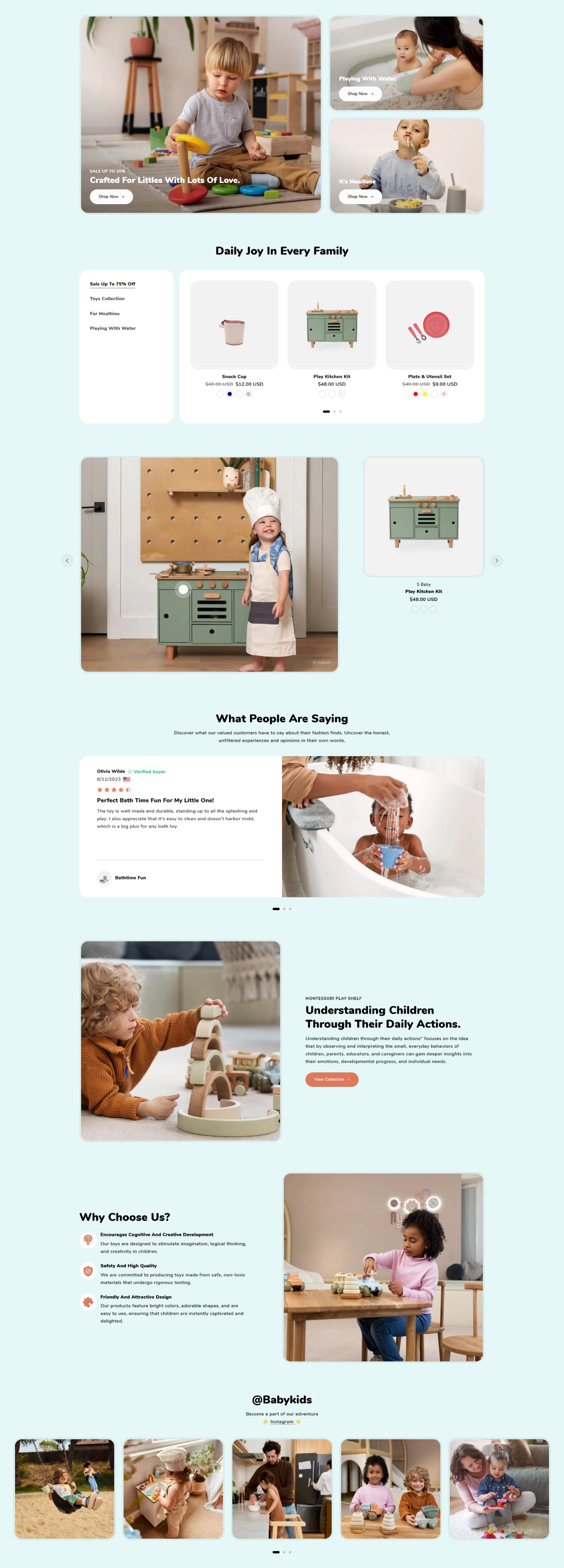 Baby and kids 1 - Homepage