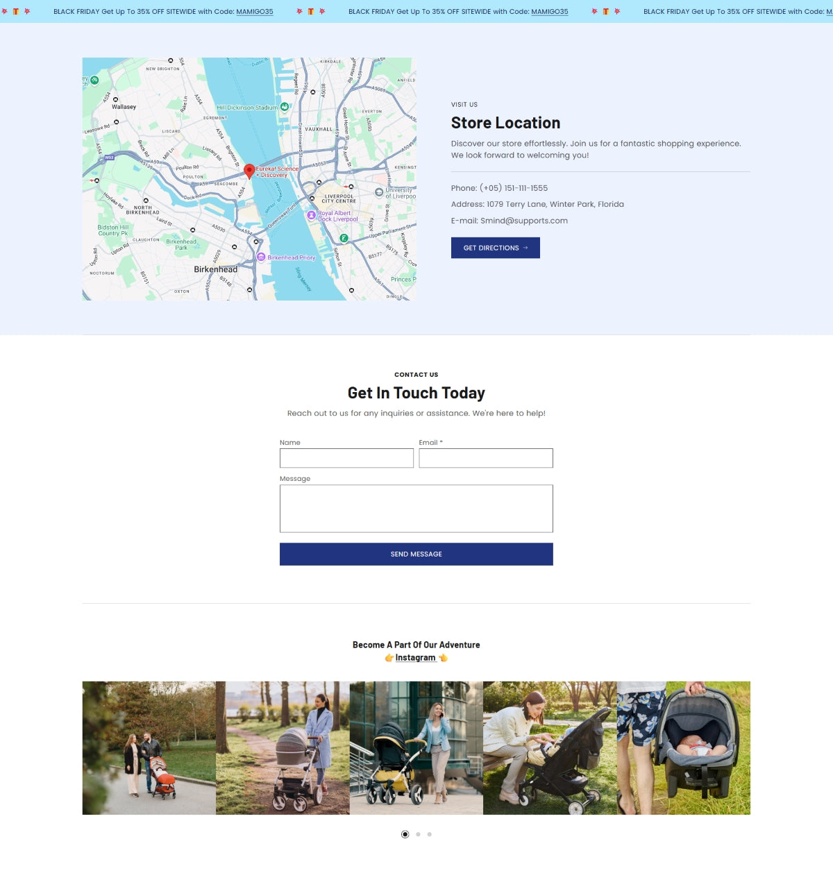 Baby and kids 2 - Contact us