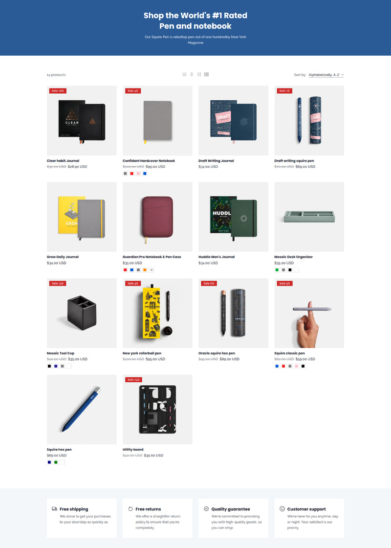 Business equipment and supplies 1 - Collection page