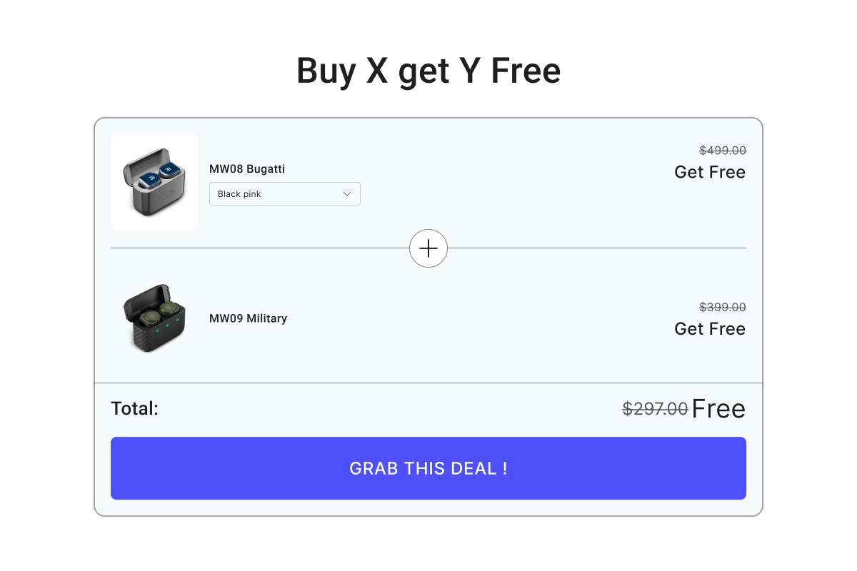 [✧]Buy X get Y 1