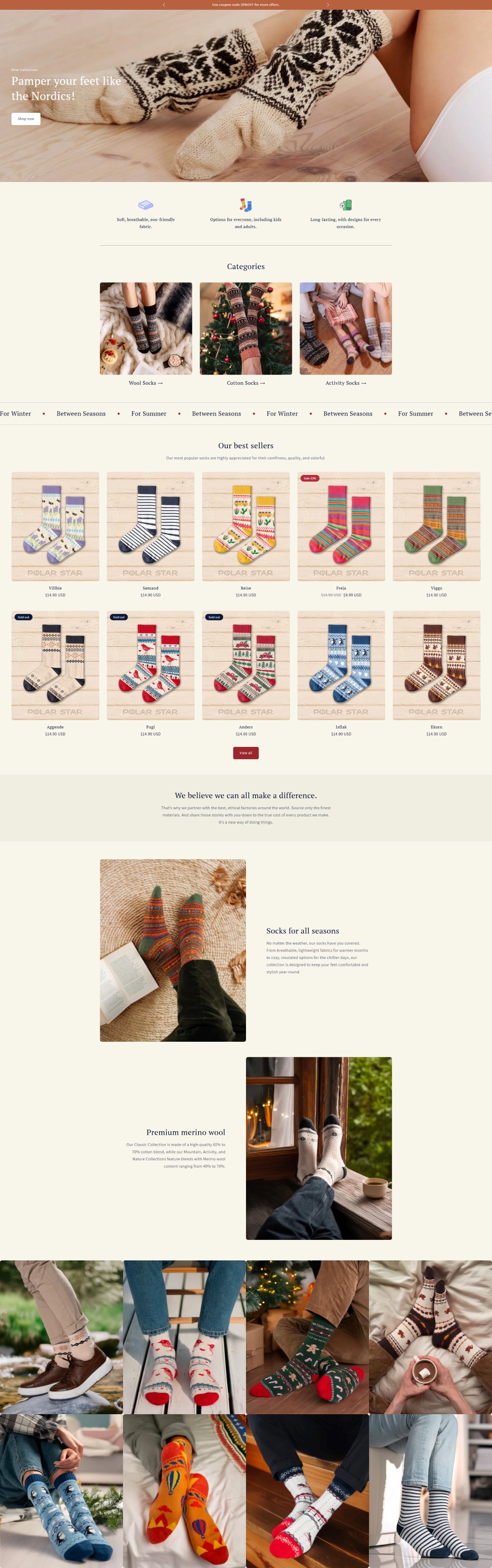 Clothing 12 - Homepage