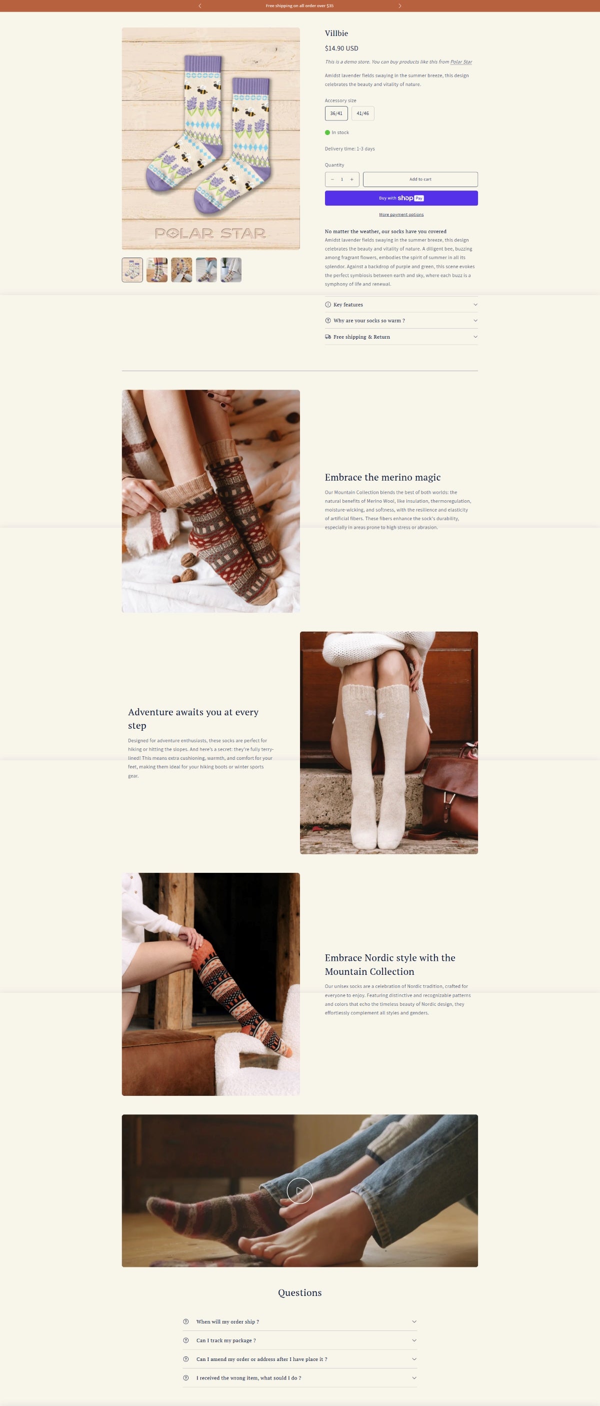 Clothing 12 - Product page