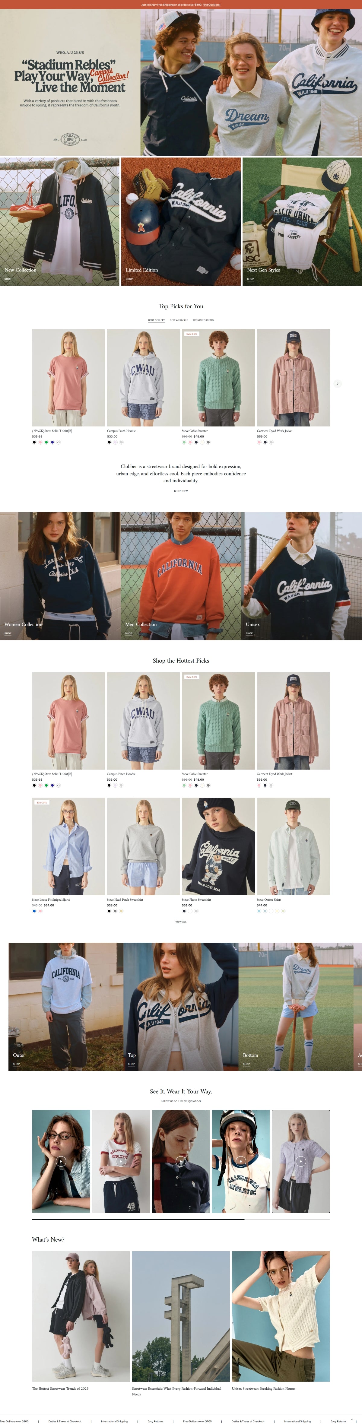 Clothing 14 - Homepage