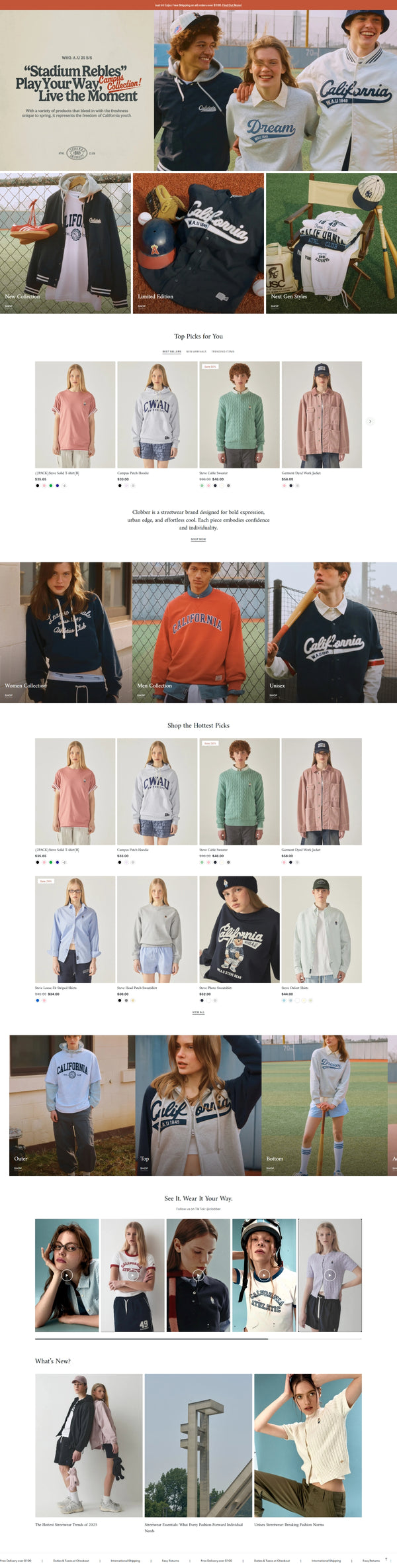 Clothing 14 - Homepage