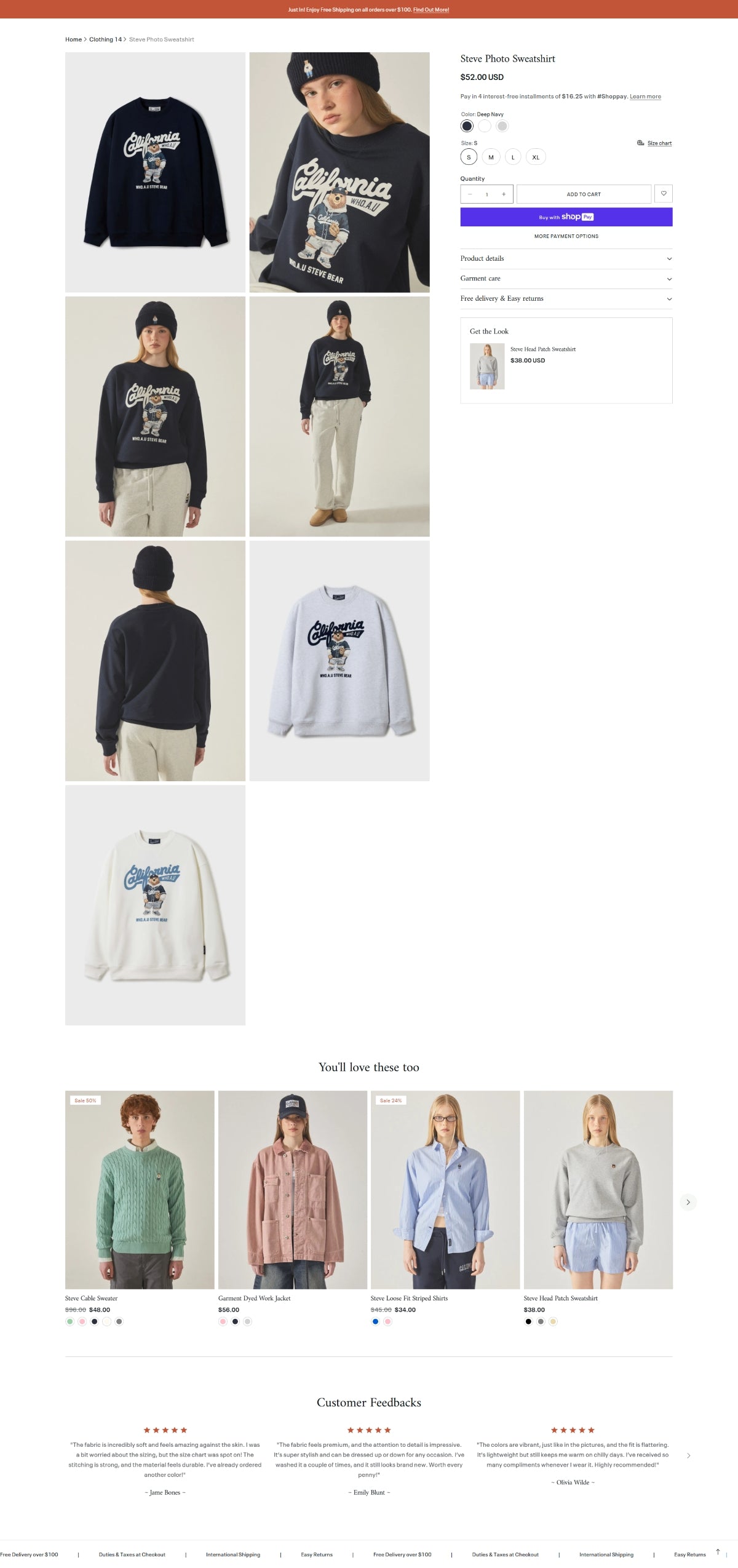 Clothing 14 - Product page
