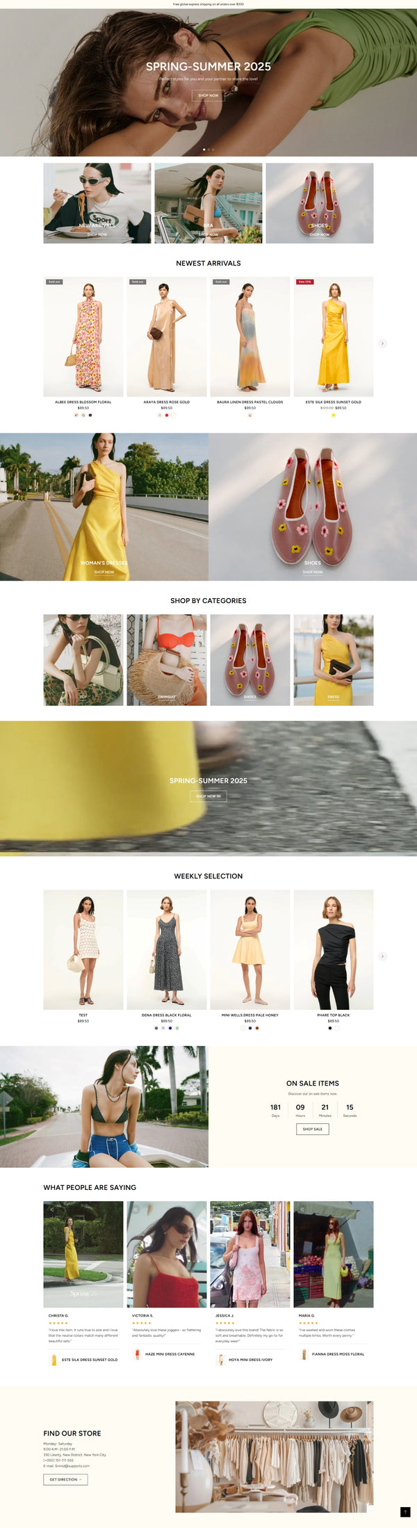 Clothing 15 - Homepage
