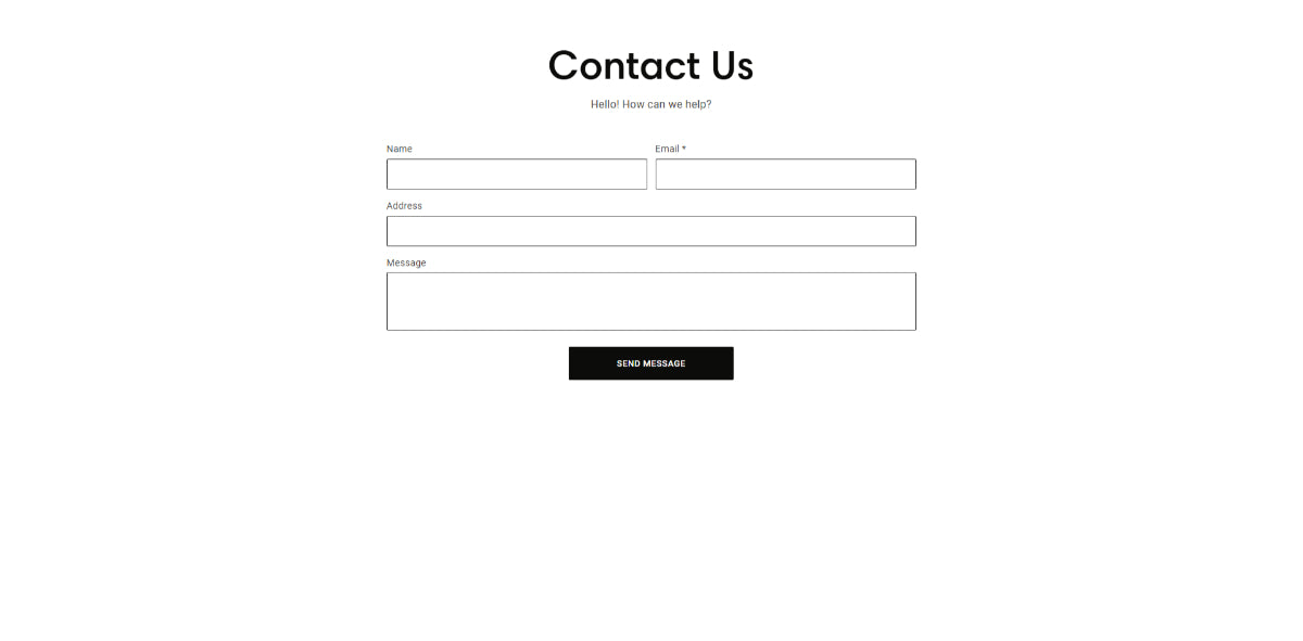 Clothing 3 - Contact us