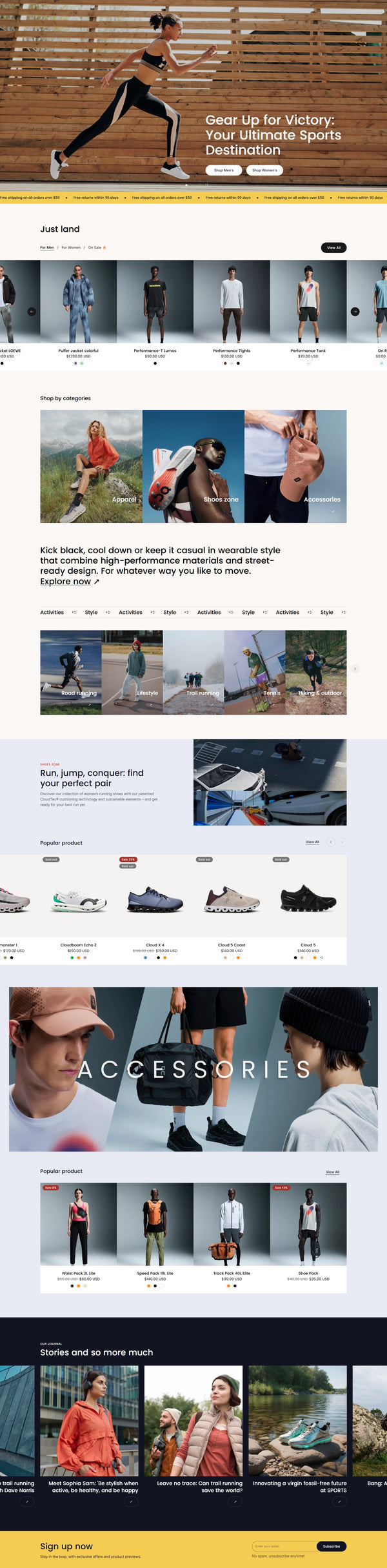 Clothing 5 - Homepage