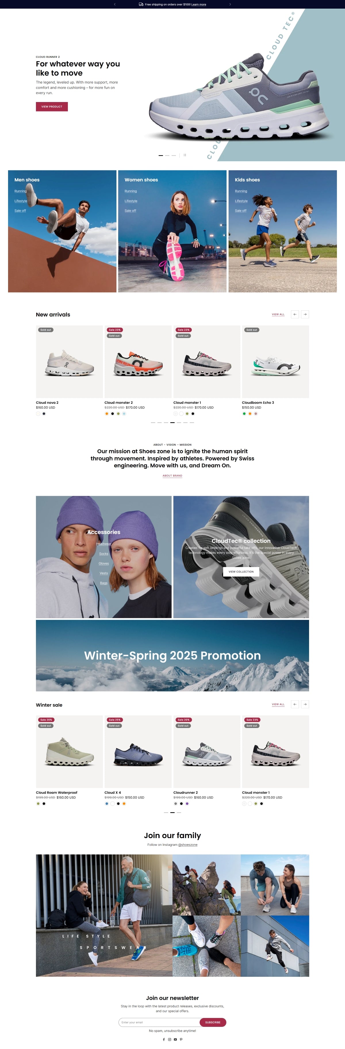 Clothing 6 - Homepage
