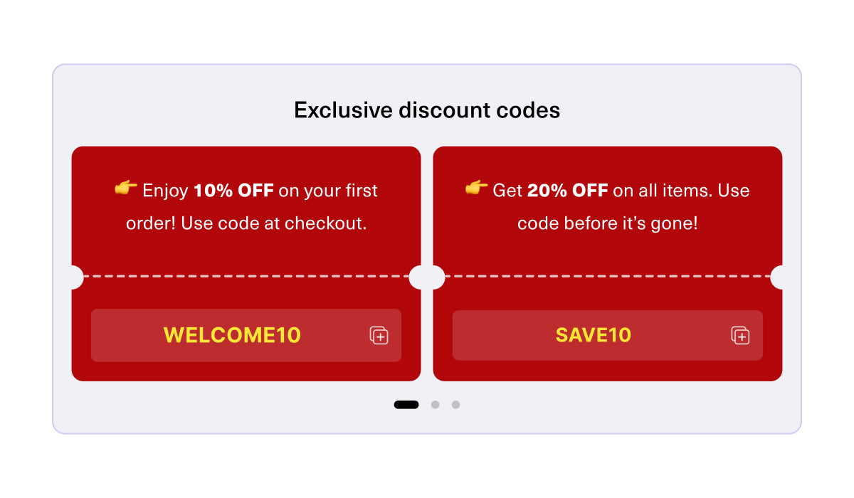[✧]Coupon code 3