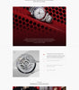 Swiss watch - Landing page