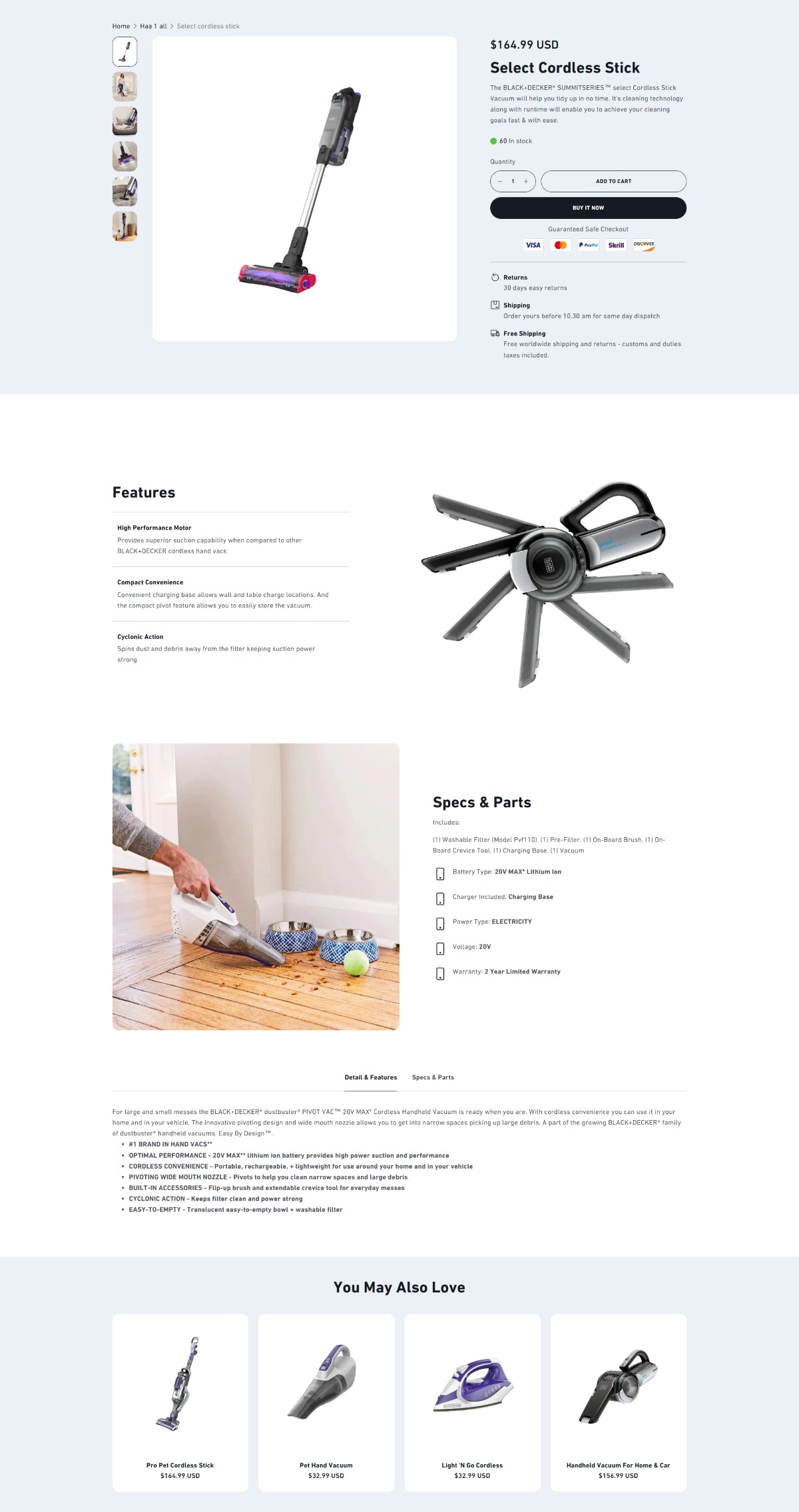 Hardware and automotive 1 - Product page