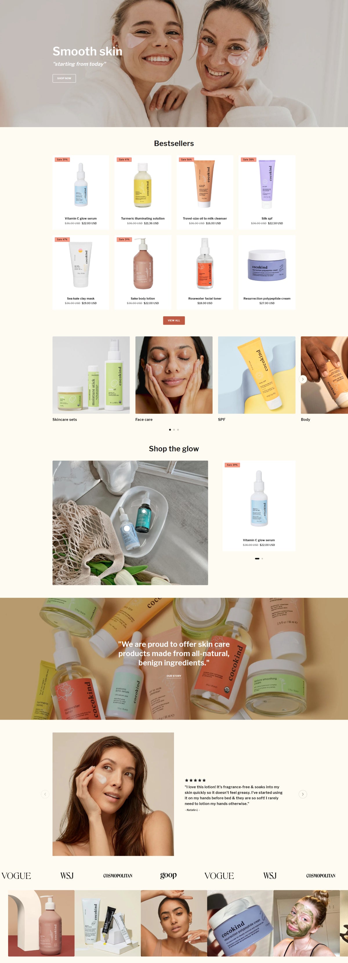 Health and beauty 2 - Homepage