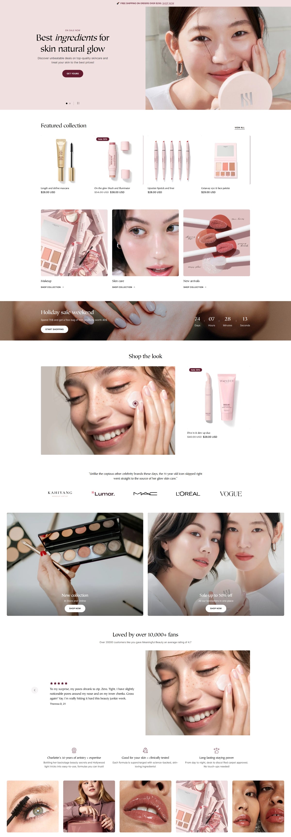 Health and beauty 7 - Homepage