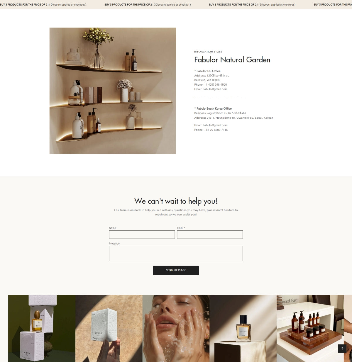 Health and beauty 8 - Contact us