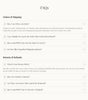 Home and decor 4 - FAQs