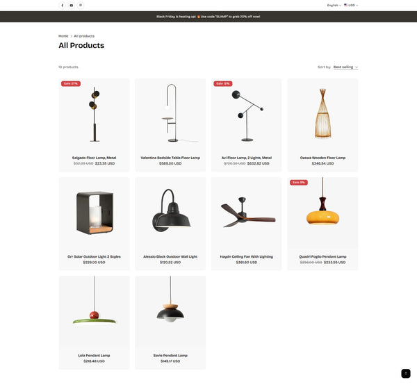 Home and decor 5 - Collection page