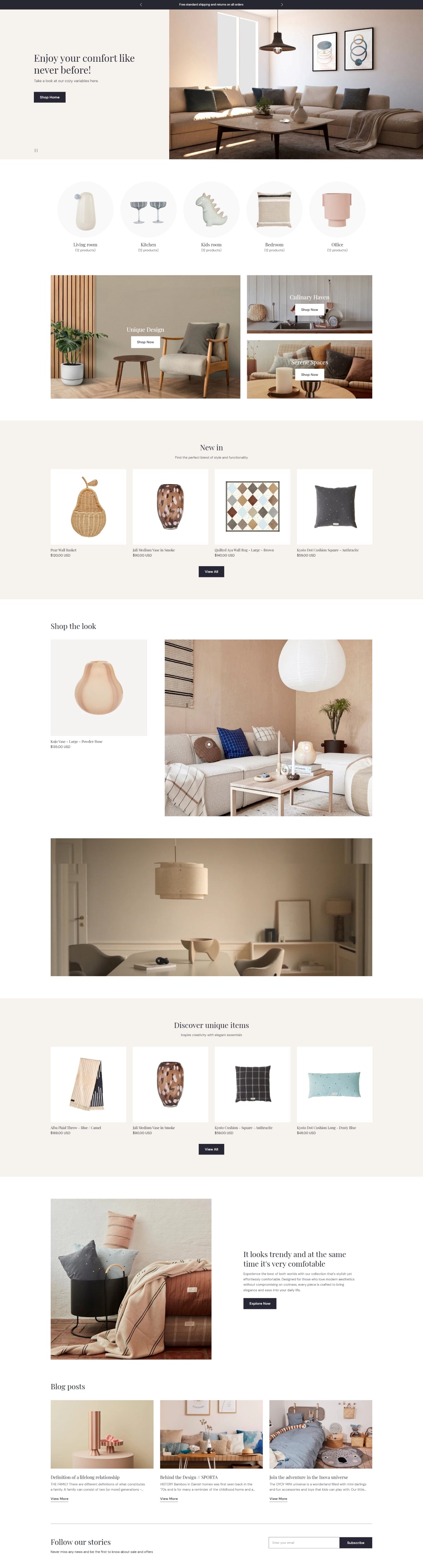 Home and decor 7 - Homepage