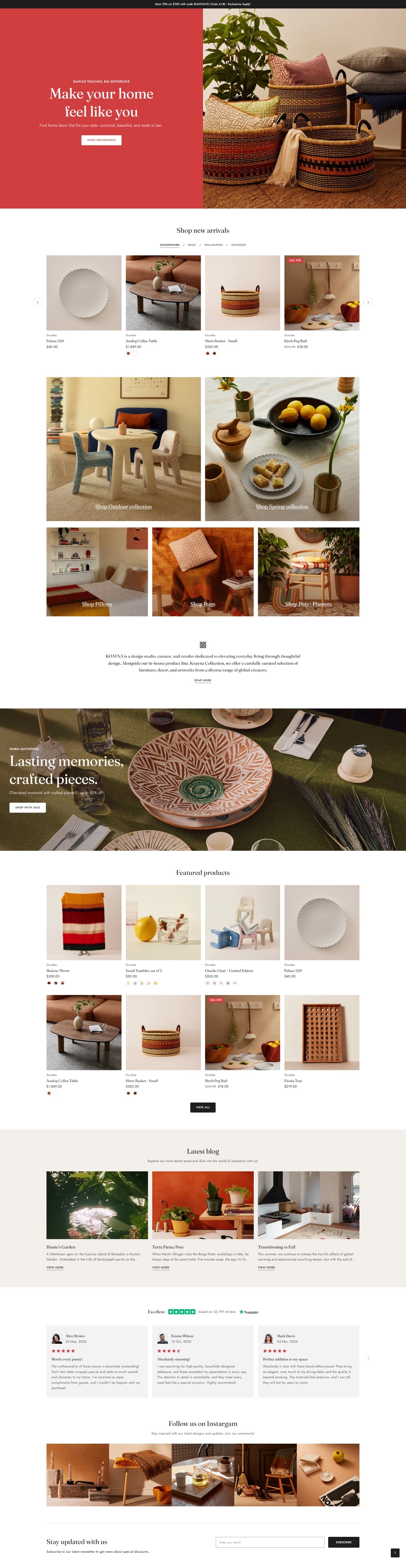Home and decor 8 - Homepage