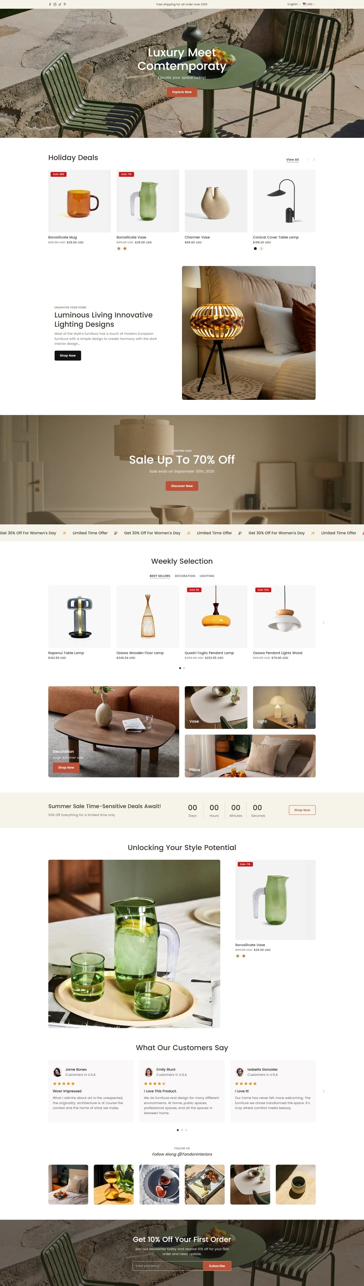 Home and decor 9 - Homepage