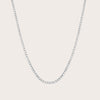 Classic diamond tennis necklace (Lab)