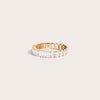 Two-in-one diamond eternity ring