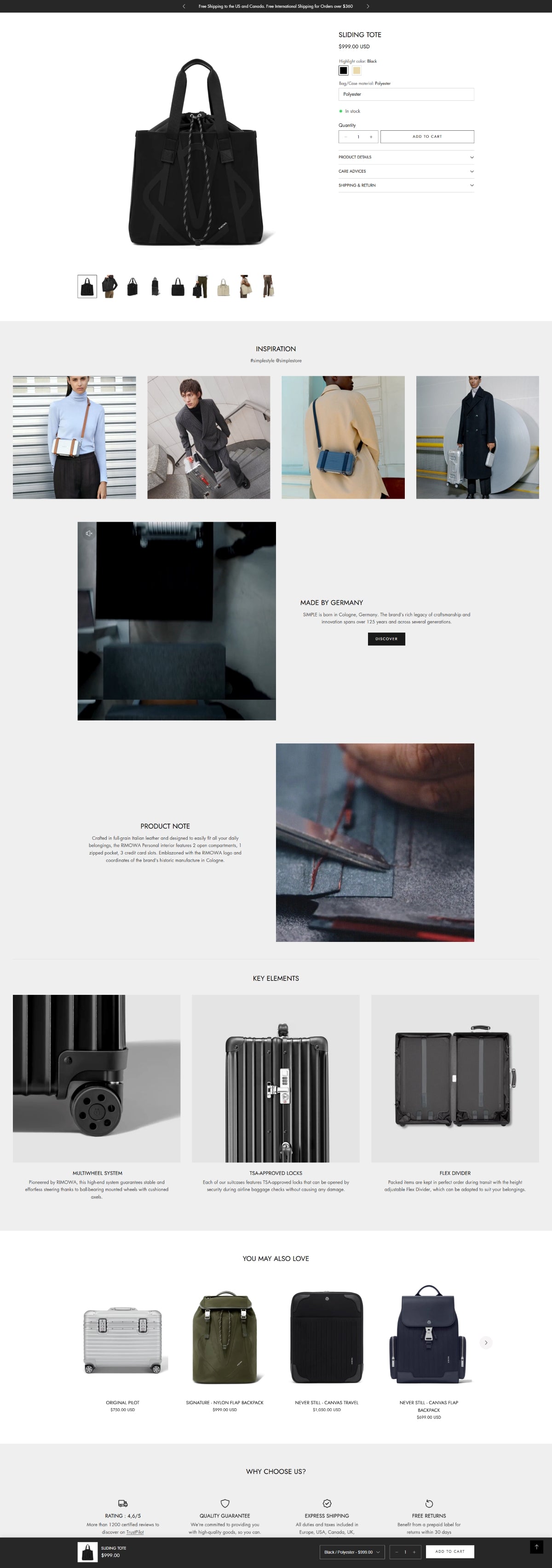 Jewelry and accessories 10 - Product page
